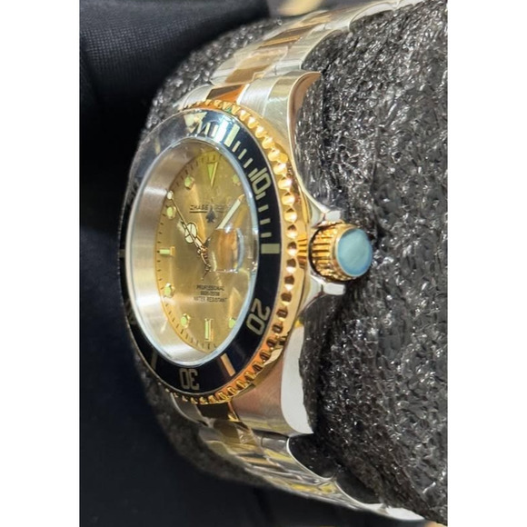 Chase Durer Men's Watch - 40mm, Gold, Steel - Picture 4 of 8